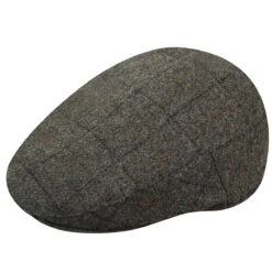 Wool Blend British Ivy Cap -Kangol Sales Shop country gentleman wool blend british ivy cap ivy cap tan windowpane av1 791569997152 7095