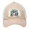 Lake Lover Mesh Back Ponyflo Baseball Cap 2 Lake Lover Mesh Back Ponyflo Baseball Cap -Kangol Sales Shop fwcapmt922 david and young lake lover ponyflo baseball dusty pink 1