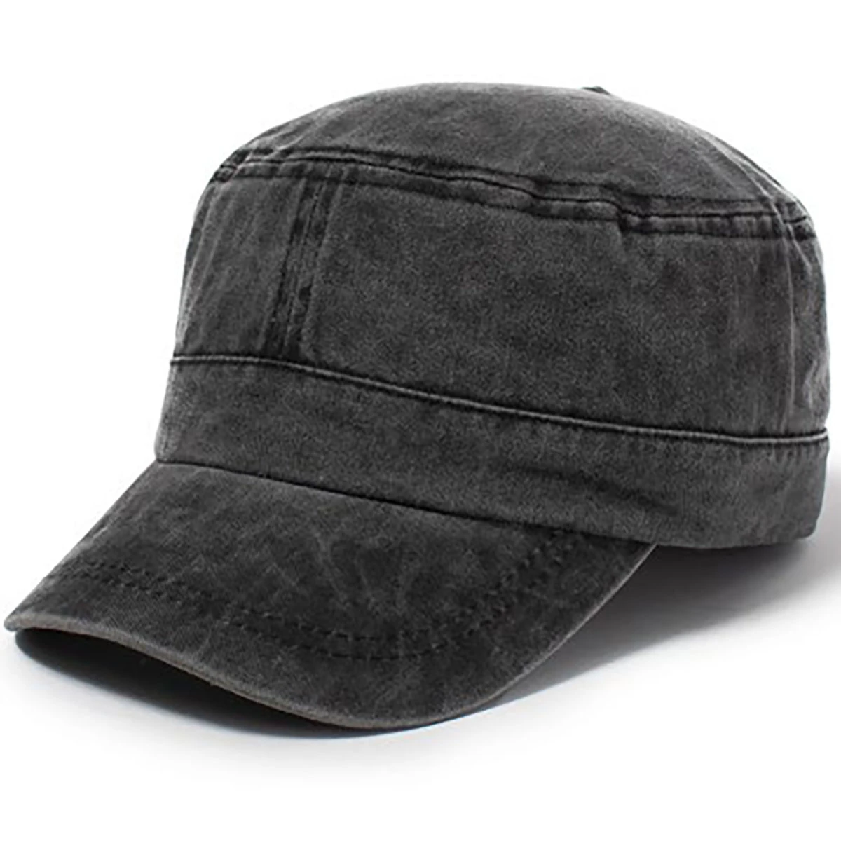 Cotton Ponyflo Cadet Cap 4 Cotton Ponyflo Cadet Cap - Image 2