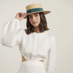 Gracie Boater -Kangol Sales Shop gracie helen kaminski gracie boater natural palm leaf 4 1