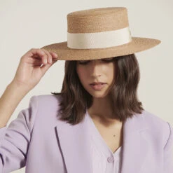 Gracie Boater -Kangol Sales Shop gracie helen kaminski gracie boater nougat cr me 4 1