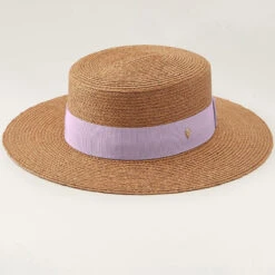 Gracie Boater -Kangol Sales Shop gracie helen kaminski gracie boater nougat lavendar fog 1 1