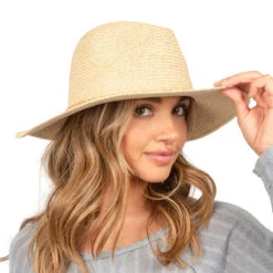 Marled Straw Fedora -Kangol Sales Shop gwpn2192 david young marled straw fedora fedora natural 1 1