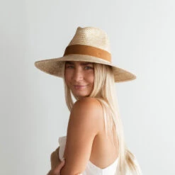 Isla Straw Fedora -Kangol Sales Shop isla straw fedora gigi pip isla straw fedora natural 1 2