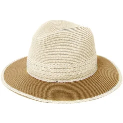Mixed Straw Fedora