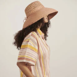 Jeany Wide Brim Bucket -Kangol Sales Shop jeany helen kaminski jeany wide brim hat orange selenite orange selenite 5 1