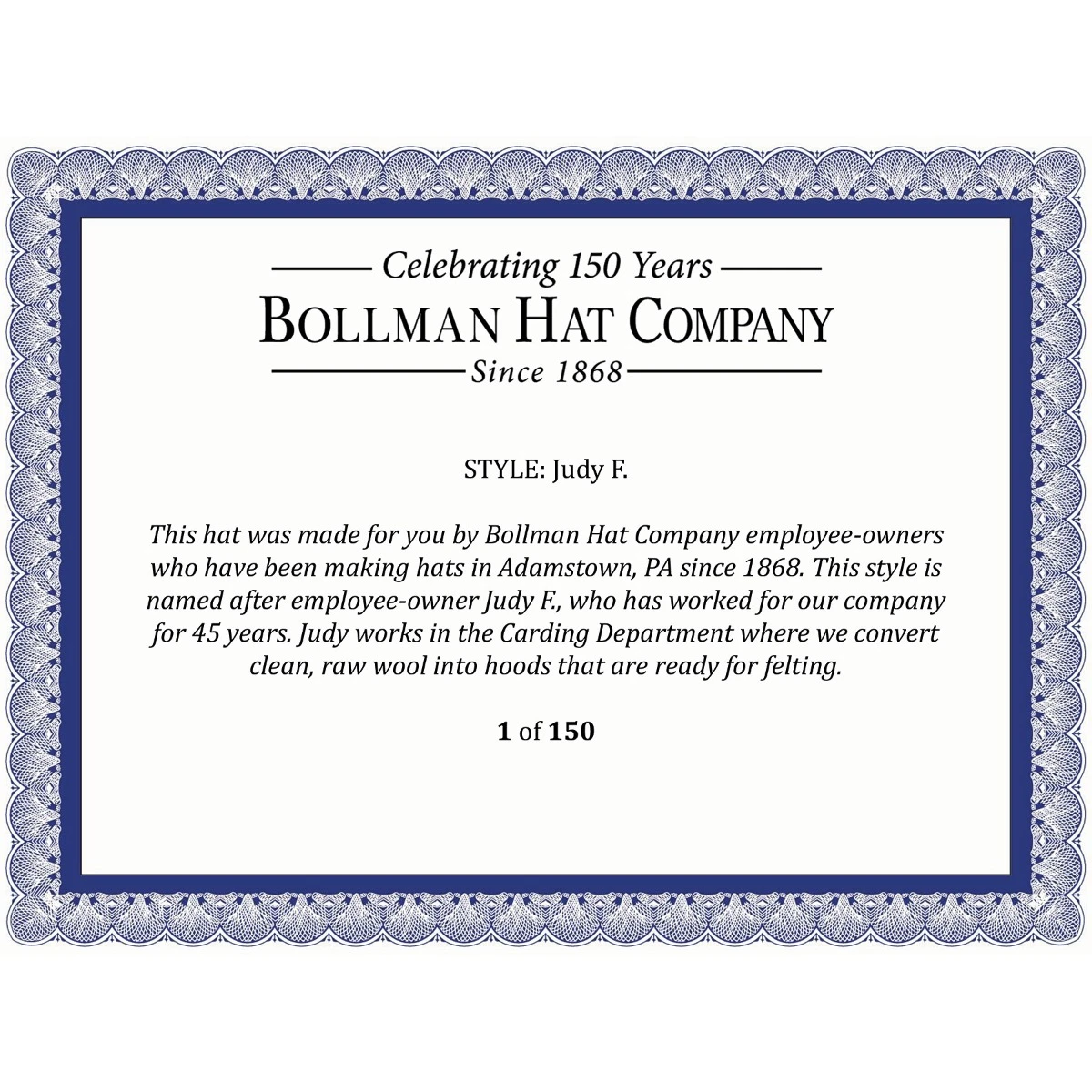 Lil W. Wide Brim Hat - Exclusive 9 Lil W. Wide Brim Hat - Exclusive - Image 7