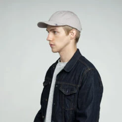 Kangol Cotton Adjustable Baseball 14 Kangol Cotton Adjustable Baseball -Kangol Sales Shop k2036co grey side 1