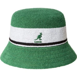 Kangol Bermuda Stripe Bucket -Kangol Sales Shop k3326st kangol bermuda stripe bucket turf green 1k 4