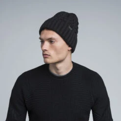 Kangol Cable Beanie -Kangol Sales Shop k3376ht bk001 av2k