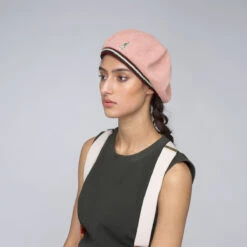 Kangol 2-Tone Bermuda Jax Beret -Kangol Sales Shop k3408 2 tone bermuda jax beret dusty rose av8 4