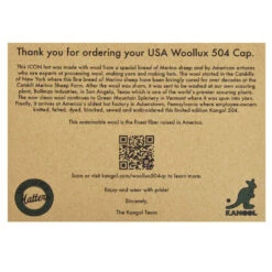 Kangol USA Woollux 504 - Limited Edition -Kangol Sales Shop k3479 av13 15