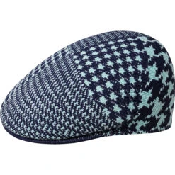 Kangol Abstract Houndstooth 504 12 Kangol Abstract Houndstooth 504 -Kangol Sales Shop k3520 kangol abstract houndstooth 504 blue tint navy 1k