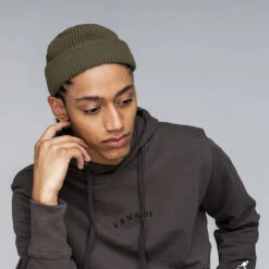 Kangol Short Waffle Beanie -Kangol Sales Shop k3525 kangol short waffle beanie olive 10 1