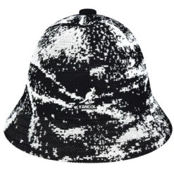 Kangol Airbrush Casual -Kangol Sales Shop k3546 kangol airbrush casual bucket black white 1 4