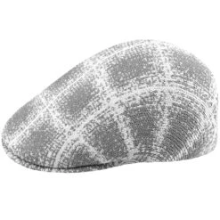 Kangol Grunge Plaid 507 -Kangol Sales Shop k3547 kangol grunge plaid 507 ivy cap grey white 1 5