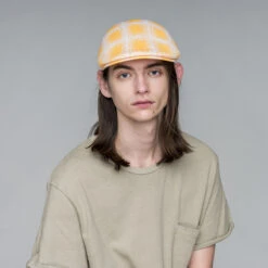 Kangol Grunge Plaid 507 -Kangol Sales Shop k3547 kangol grunge plaid 507 ivy cap warm apricot white 7 5