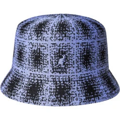 Kangol Grunge Plaid Bin -Kangol Sales Shop k3548 kangol grunge plaid bin bucket deep springs iced lilac 1k 4