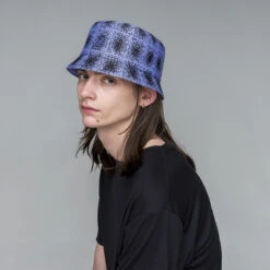 Kangol Grunge Plaid Bin -Kangol Sales Shop k3548 kangol grunge plaid bin bucket deep springs iced lilac 8 4