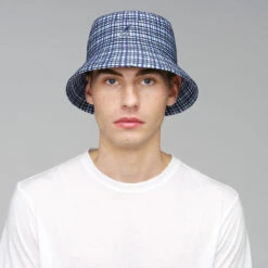 Kangol Prep Plaid Bucket -Kangol Sales Shop k3616 kangol prep plaid bucket blue plaid 7