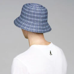Kangol Prep Plaid Bucket -Kangol Sales Shop k3616 kangol prep plaid bucket blue plaid 9