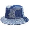 Kangol Denim Mash-UP Bucket -Kangol Sales Shop k5296 kangol denim mashup bucket med blue 1 3