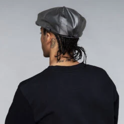 Kangol Faux Leather Cap 9 Kangol Faux Leather Cap -Kangol Sales Shop k5313 kangol faux leather cap black 12 3