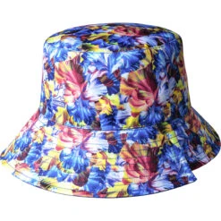 Kangol Floral Reversible Bucket 12 Kangol Floral Reversible Bucket -Kangol Sales Shop k5373 kangol floral rev bucket starry blue floral 1k1 4