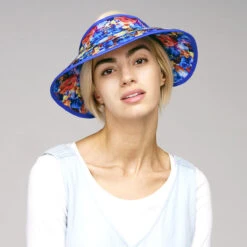 Kangol Floral Visor -Kangol Sales Shop k5374 kangol floral visor starry blue floral 7