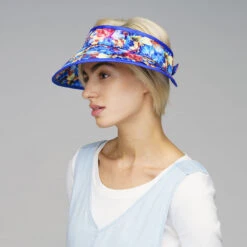 Kangol Floral Visor -Kangol Sales Shop k5374 kangol floral visor starry blue floral 8