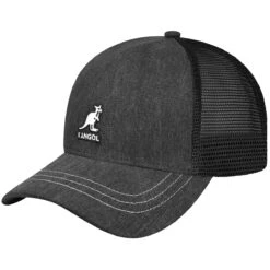Kangol Distressed Cotton Mesh Baseball
