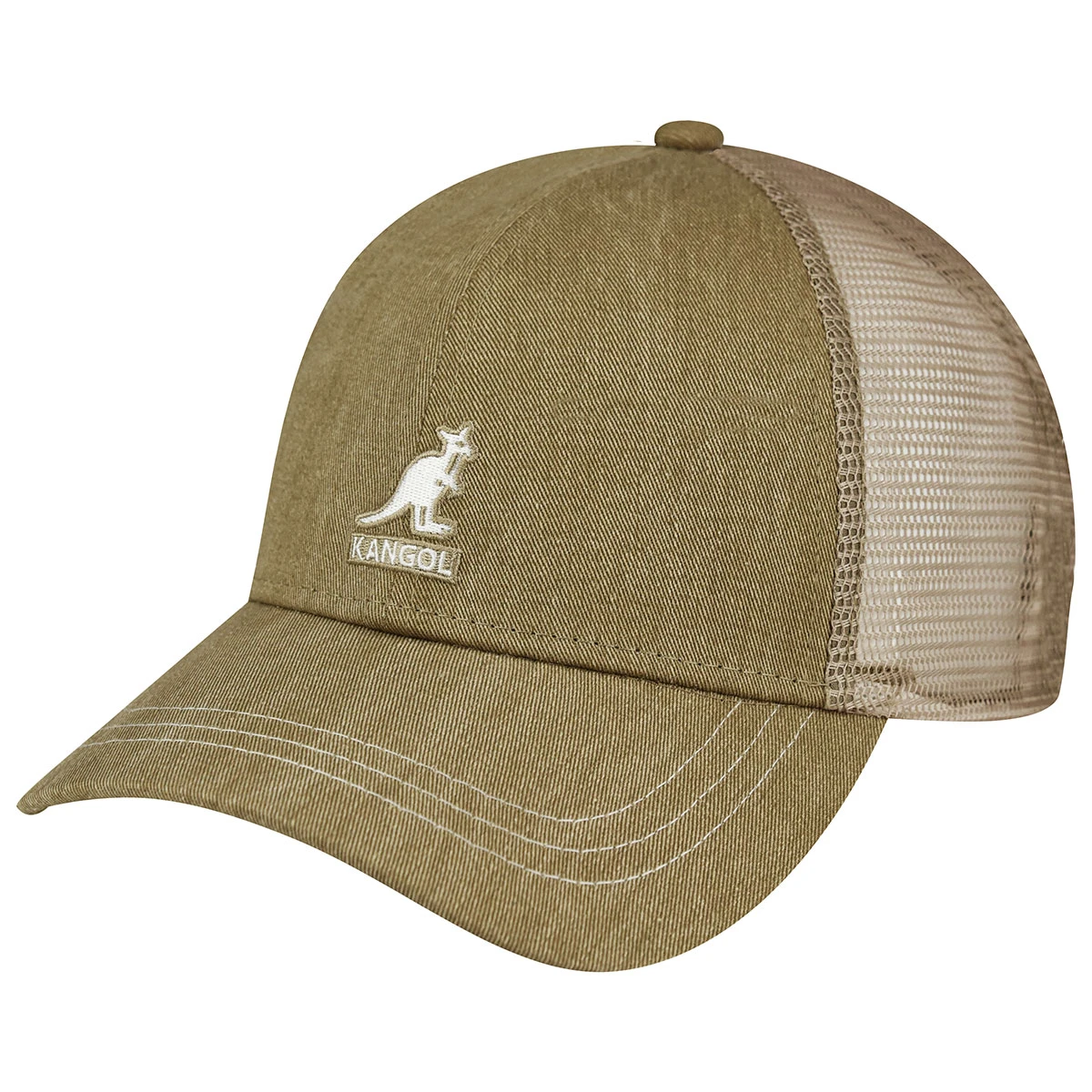 Kangol Distressed Cotton Mesh Baseball 5 Kangol Distressed Cotton Mesh Baseball - Image 3