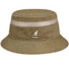 Kangol Distressed Cotton Mesh Bucket -Kangol Sales Shop k5381 kangol distressed cotton mesh bucket oat 1 2
