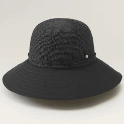 Kalola Wide Brim Cloche -Kangol Sales Shop kalola helen kaminski kalola wide brim cloche charcoal black 1 1