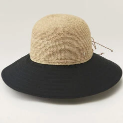 Kalola Wide Brim Cloche -Kangol Sales Shop kalola helen kaminski kalola wide brim cloche natural black 1 1