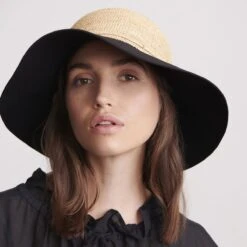 Kalola Wide Brim Cloche -Kangol Sales Shop kalola helen kaminski kalola wide brim cloche natural black 5 1