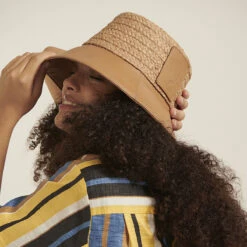 Kami Bucket -Kangol Sales Shop kami helen kaminski kami bucket nougat caramel 4 1