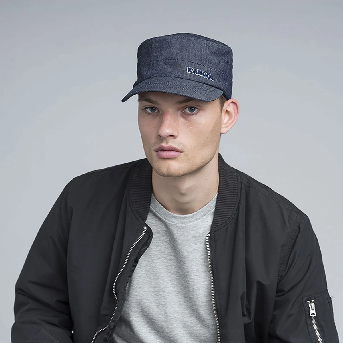 Kangol Denim Flexfit Army Cap 4 Kangol Denim Flexfit Army Cap - Image 2