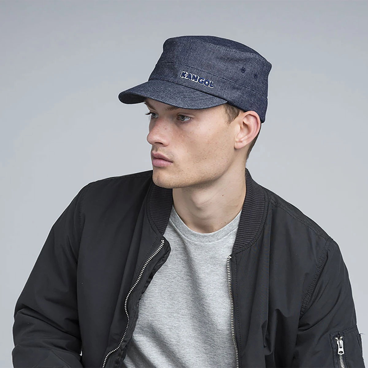 Kangol Denim Flexfit Army Cap 5 Kangol Denim Flexfit Army Cap - Image 3