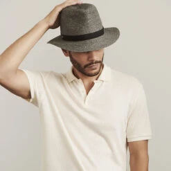 Ladon Fedora -Kangol Sales Shop ladon kaminski ladon fedora graphite black 8 1 1