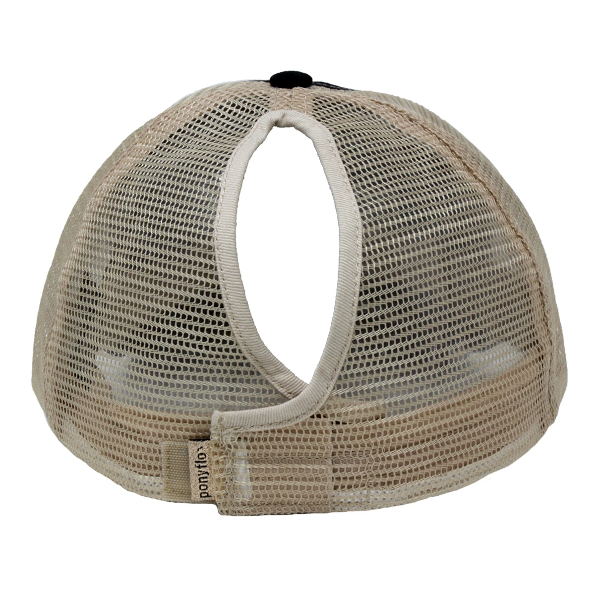 Stronger Together Mesh Back Ponyflo Baseball Cap 4 Stronger Together Mesh Back Ponyflo Baseball Cap - Image 2