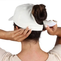 Peace Sign Ponyflo Baseball Cap -Kangol Sales Shop lcapt213 d y peace sign ponyflo baseball white 2 1