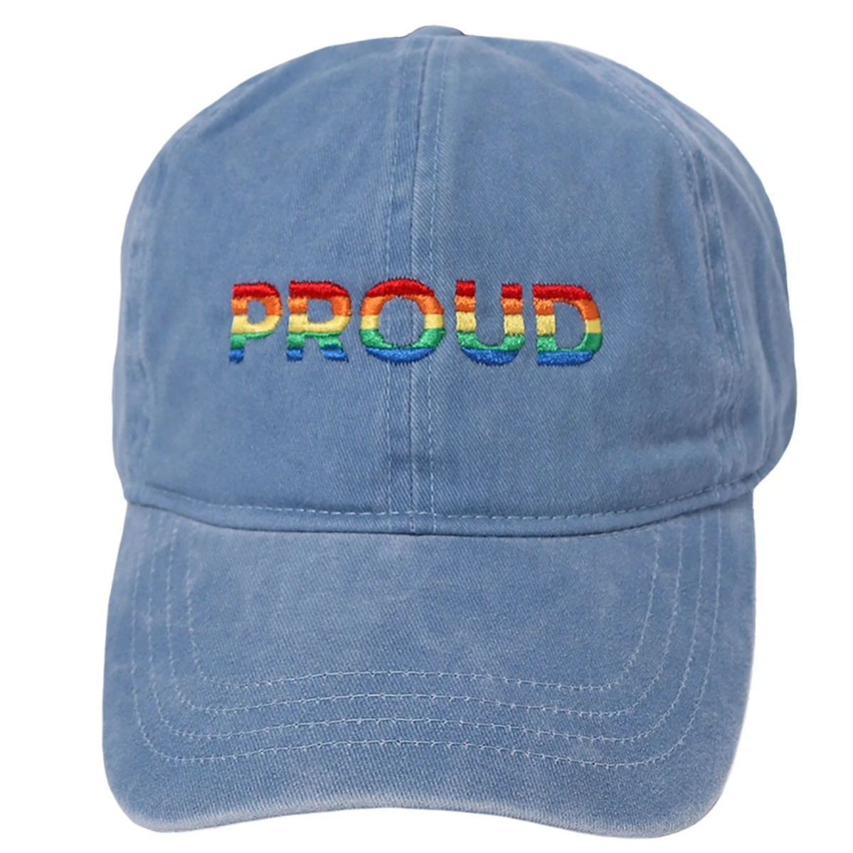 Rainbow Proud Ponyflo Baseball Cap 3 Rainbow Proud Ponyflo Baseball Cap