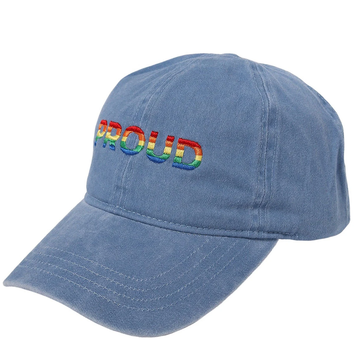 Rainbow Proud Ponyflo Baseball Cap 4 Rainbow Proud Ponyflo Baseball Cap - Image 2