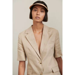 Marina Visor -Kangol Sales Shop marina helen kaminski marina visor natural black logo 5 1