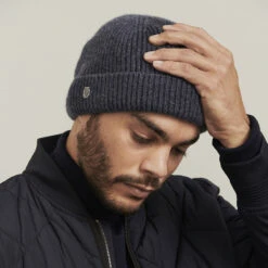 Noris Beanie -Kangol Sales Shop noris kaminski noris beanie denim melange 2 1