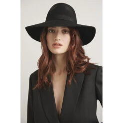 Oakleigh Fedora -Kangol Sales Shop oakleigh helen kaminski oakleigh fedora black black 7