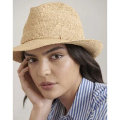 Sam Fedora -Kangol Sales Shop sam kaminski sam fedora natural 1 3