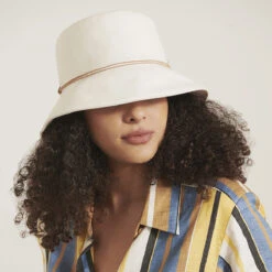 Sundar Bucket -Kangol Sales Shop sundar helen kaminski sundar bucket ecru 1 1