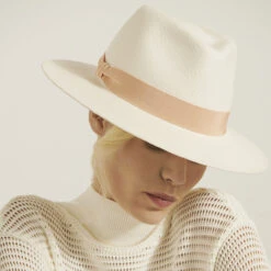 Vitoria Fedora -Kangol Sales Shop vitoria helen kaminski vitoria fedora chalk fair apricot 4 1